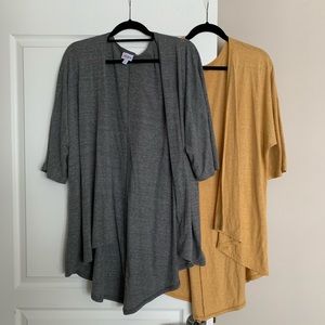 Sale!!! 2 Lularoe Lindsey Cardigans Solids
